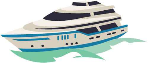 large cruising yacht