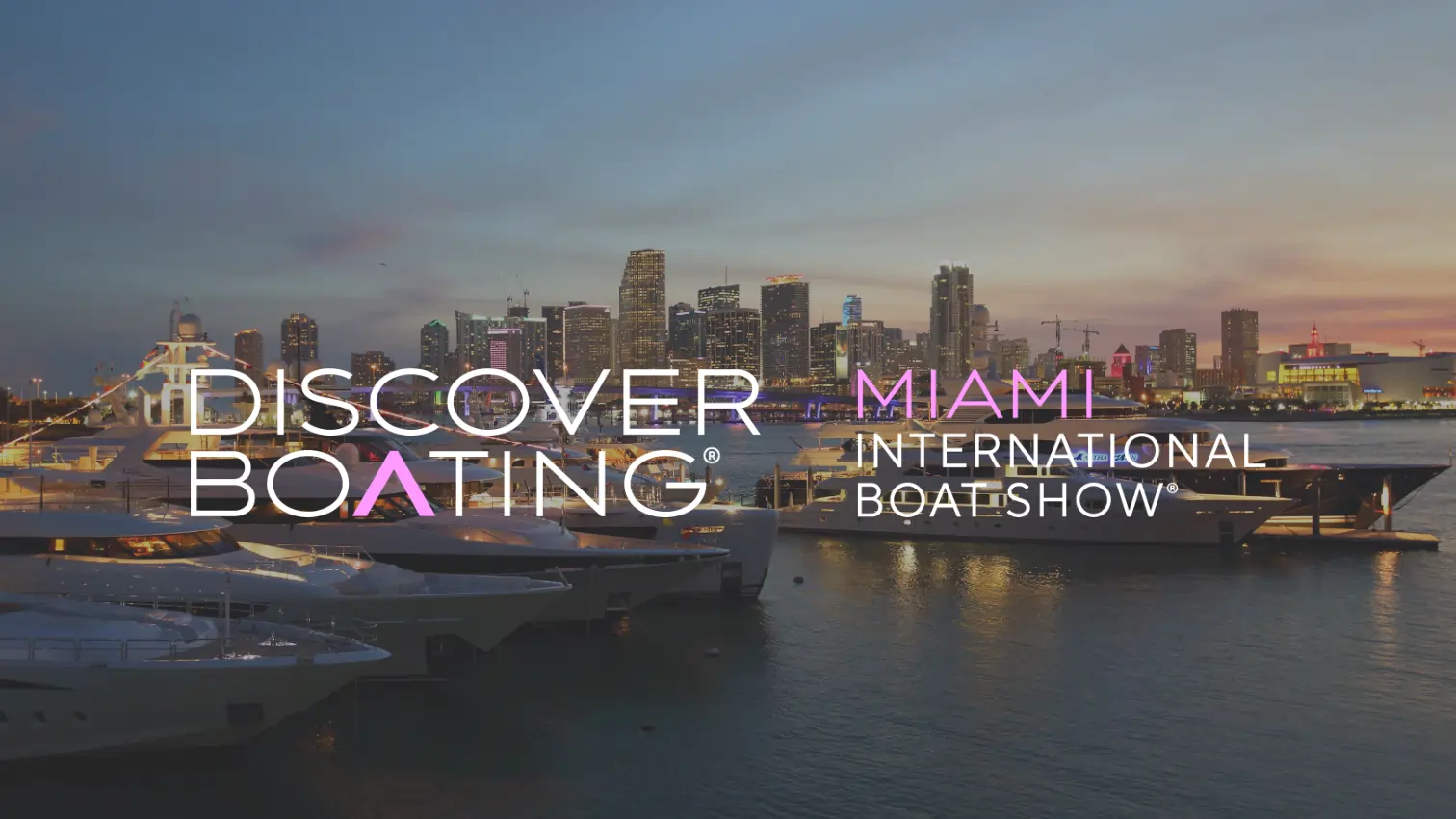 2026 Discover Boating Miami International Boat Show - 70' Johnson Skylounge